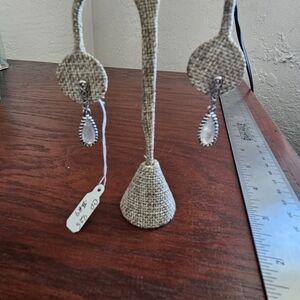 Carolyn Pollack Mother Of Pearl Drop Earrings